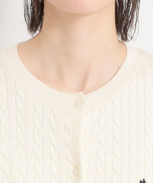 THE SHOP TK / ザ ショップ ティーケー カーディガン・ボレロ | 【POLO BCS 別注】ケーブルカーディガン | 詳細16