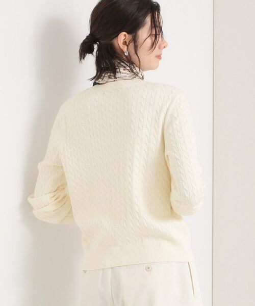 THE SHOP TK / ザ ショップ ティーケー カーディガン・ボレロ | 【POLO BCS 別注】ケーブルカーディガン | 詳細2