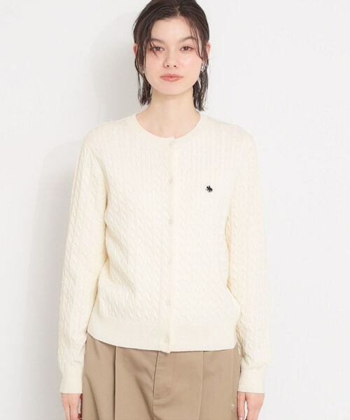 THE SHOP TK / ザ ショップ ティーケー カーディガン・ボレロ | 【POLO BCS 別注】ケーブルカーディガン | 詳細20