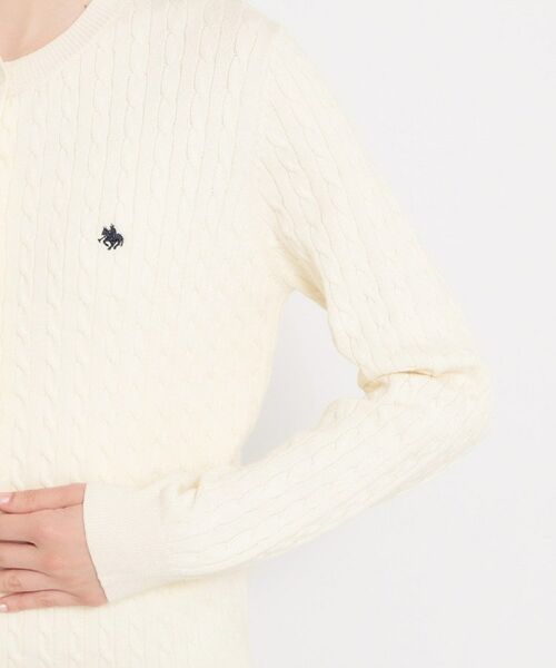 THE SHOP TK / ザ ショップ ティーケー カーディガン・ボレロ | 【POLO BCS 別注】ケーブルカーディガン | 詳細24