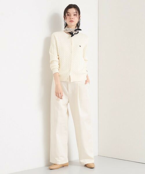 THE SHOP TK / ザ ショップ ティーケー カーディガン・ボレロ | 【POLO BCS 別注】ケーブルカーディガン | 詳細3