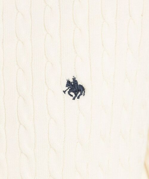 THE SHOP TK / ザ ショップ ティーケー カーディガン・ボレロ | 【POLO BCS 別注】ケーブルカーディガン | 詳細4