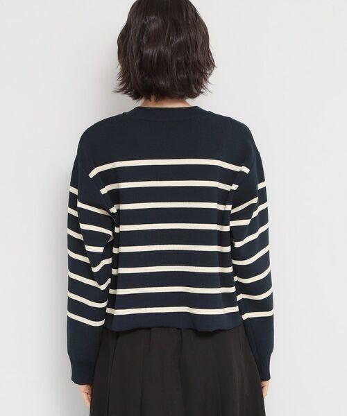 THE SHOP TK / ザ ショップ ティーケー カーディガン・ボレロ | デニム切替カーディガン | 詳細15