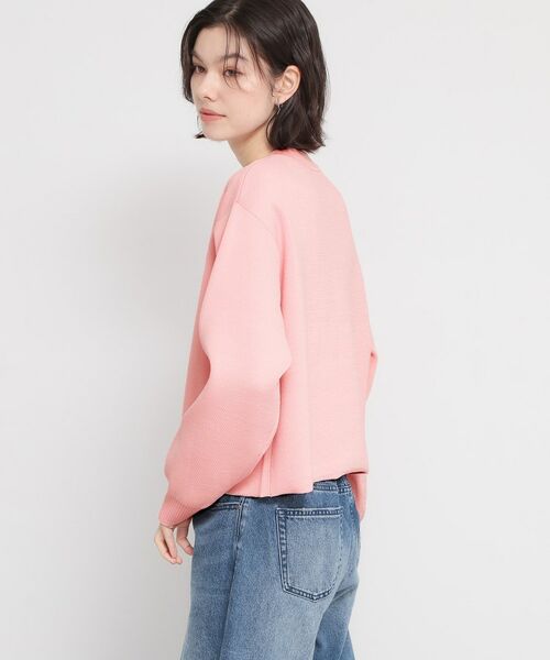 THE SHOP TK / ザ ショップ ティーケー カーディガン・ボレロ | デニム切替カーディガン | 詳細2