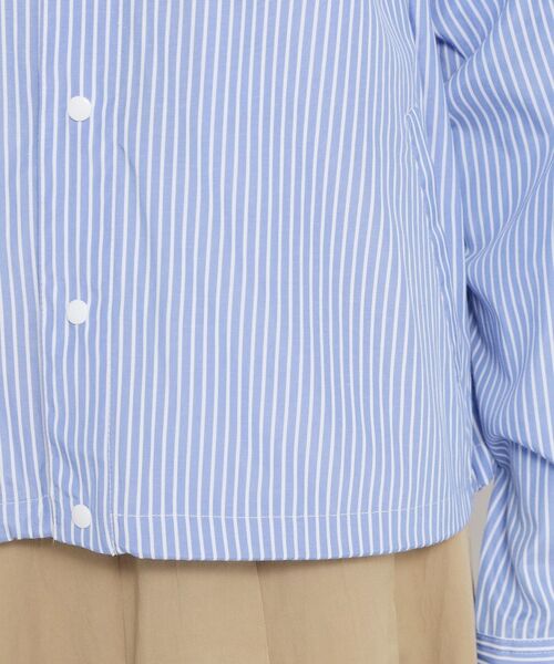 THE SHOP TK / ザ ショップ ティーケー レザーブルゾン・ジャケット | ショート丈シャツブルゾン | 詳細20