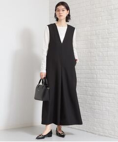 THE SHOP TK / ザ ショップ ティーケー サロペット・オールインワン | Vネックオールインワン