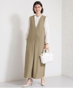 THE SHOP TK / ザ ショップ ティーケー サロペット・オールインワン | Vネックオールインワン