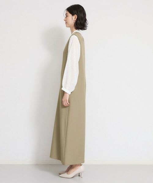 THE SHOP TK / ザ ショップ ティーケー サロペット・オールインワン | Vネックオールインワン | 詳細10