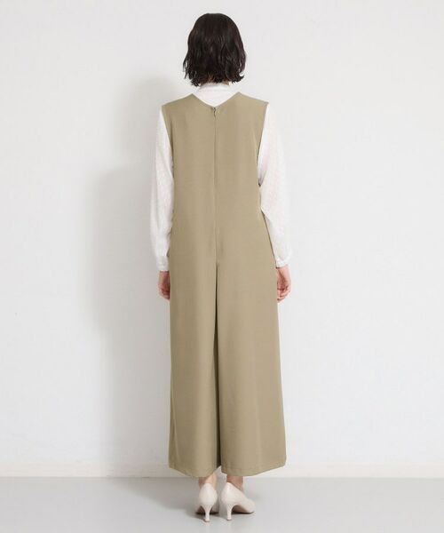 THE SHOP TK / ザ ショップ ティーケー サロペット・オールインワン | Vネックオールインワン | 詳細11