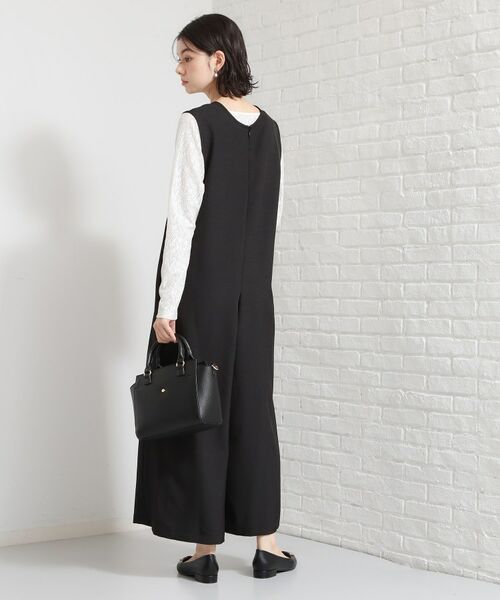 THE SHOP TK / ザ ショップ ティーケー サロペット・オールインワン | Vネックオールインワン | 詳細2