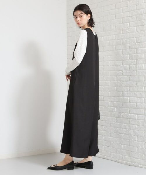 THE SHOP TK / ザ ショップ ティーケー サロペット・オールインワン | Vネックオールインワン | 詳細3