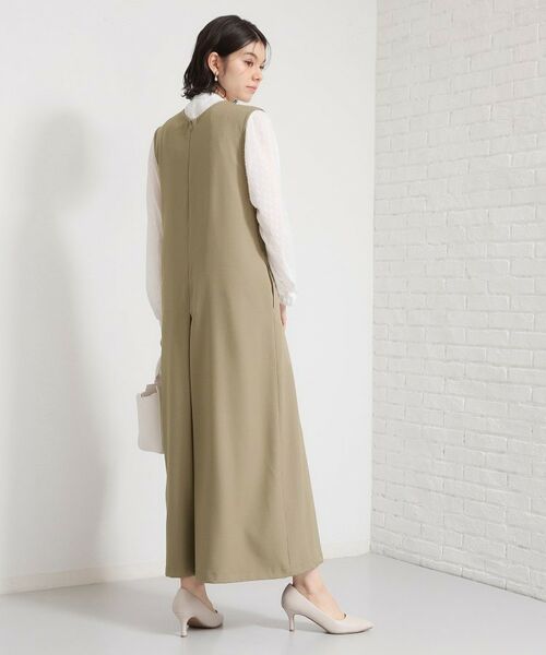 THE SHOP TK / ザ ショップ ティーケー サロペット・オールインワン | Vネックオールインワン | 詳細7