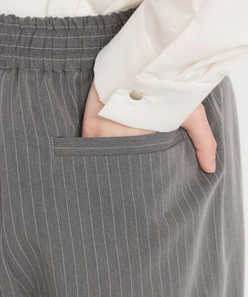 THE SHOP TK / ザ ショップ ティーケー パンツ | ストライプイージーワイドパンツ | 詳細16