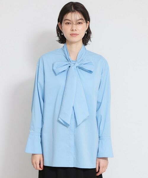 THE SHOP TK / ザ ショップ ティーケー シャツ・ブラウス | タックボウタイブラウス | 詳細9