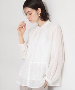 THE SHOP TK / ザ ショップ ティーケー シャツ・ブラウス | シフォンジャカードブラウス