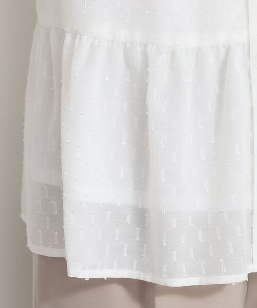 THE SHOP TK / ザ ショップ ティーケー シャツ・ブラウス | シフォンジャカードブラウス | 詳細11