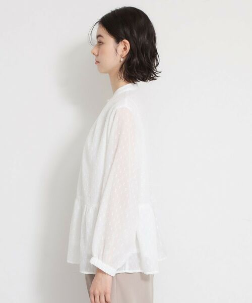 THE SHOP TK / ザ ショップ ティーケー シャツ・ブラウス | シフォンジャカードブラウス | 詳細6