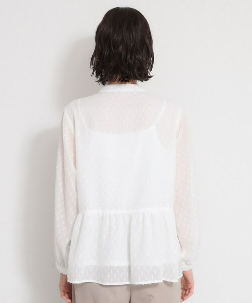 THE SHOP TK / ザ ショップ ティーケー シャツ・ブラウス | シフォンジャカードブラウス | 詳細7