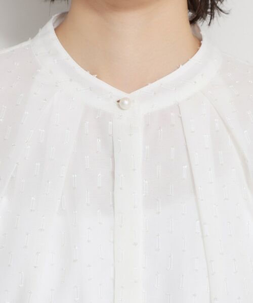 THE SHOP TK / ザ ショップ ティーケー シャツ・ブラウス | シフォンジャカードブラウス | 詳細8