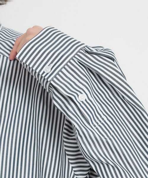 THE SHOP TK / ザ ショップ ティーケー シャツ・ブラウス | ゆったりシルエットで体型カバー ロングシャツ | 詳細22