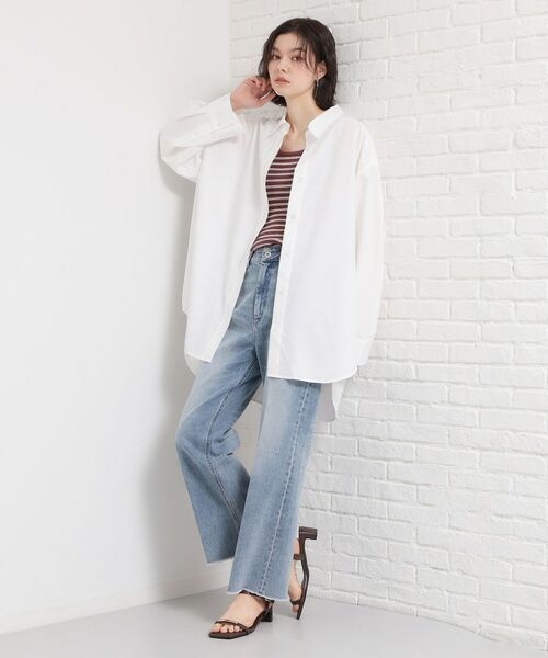 THE SHOP TK / ザ ショップ ティーケー シャツ・ブラウス | ロングシャツ | 詳細3