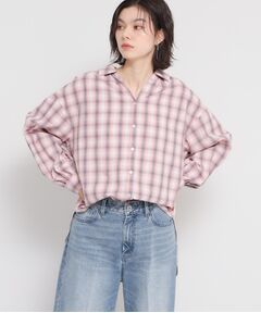THE SHOP TK / ザ ショップ ティーケー シャツ・ブラウス | バックシャーリングシャツ長袖