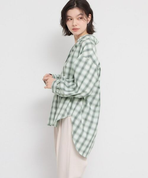 THE SHOP TK / ザ ショップ ティーケー シャツ・ブラウス | バックシャーリングシャツ長袖 | 詳細10