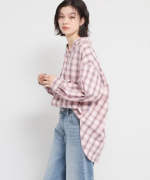 THE SHOP TK / ザ ショップ ティーケー シャツ・ブラウス | バックシャーリングシャツ長袖 | 詳細13