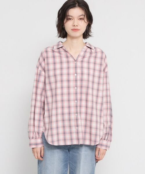 THE SHOP TK / ザ ショップ ティーケー シャツ・ブラウス | バックシャーリングシャツ長袖 | 詳細17