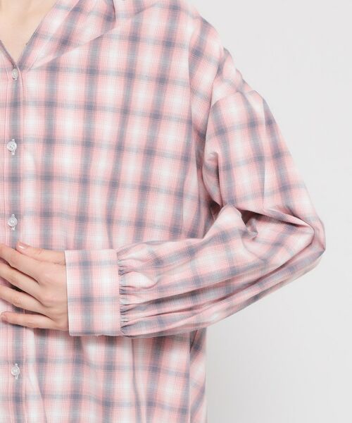 THE SHOP TK / ザ ショップ ティーケー シャツ・ブラウス | バックシャーリングシャツ長袖 | 詳細21