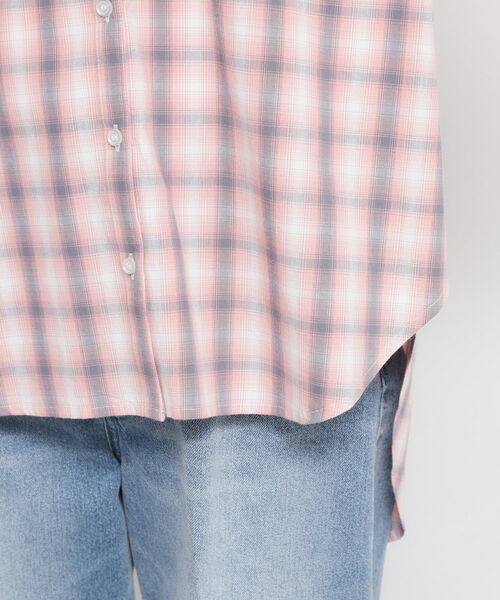 THE SHOP TK / ザ ショップ ティーケー シャツ・ブラウス | 【後ろ姿もサマになる】バックシャーリングシャツ | 詳細28