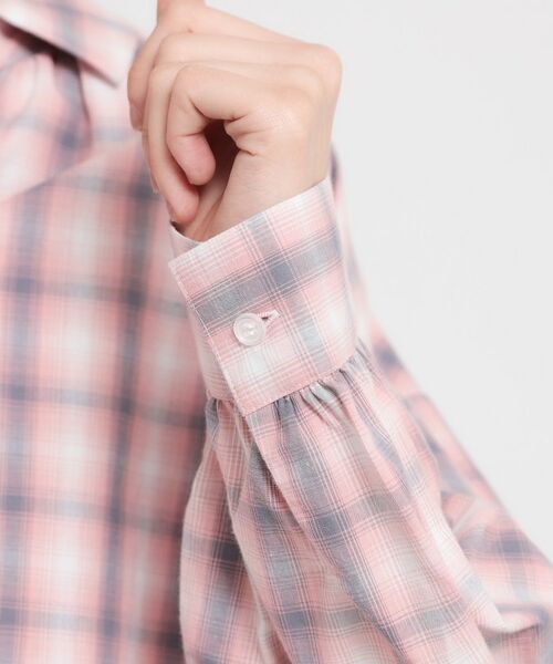 THE SHOP TK / ザ ショップ ティーケー シャツ・ブラウス | 【後ろ姿もサマになる】バックシャーリングシャツ | 詳細29