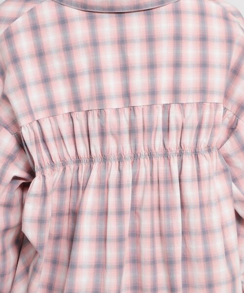 THE SHOP TK / ザ ショップ ティーケー シャツ・ブラウス | 【後ろ姿もサマになる】バックシャーリングシャツ | 詳細30