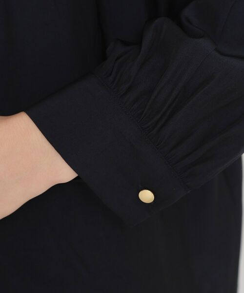 THE SHOP TK / ザ ショップ ティーケー シャツ・ブラウス | ヴィンテージサテンギャザーブラウス | 詳細19