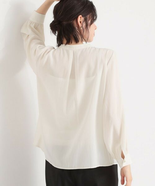 THE SHOP TK / ザ ショップ ティーケー シャツ・ブラウス | ヴィンテージサテンギャザーブラウス | 詳細2