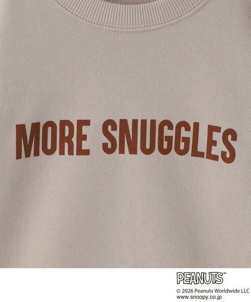 THE SHOP TK / ザ ショップ ティーケー スウェット | 【110-160】PEANUTS / ピーナッツ スヌーピーミニ裏毛スウェット | 詳細13