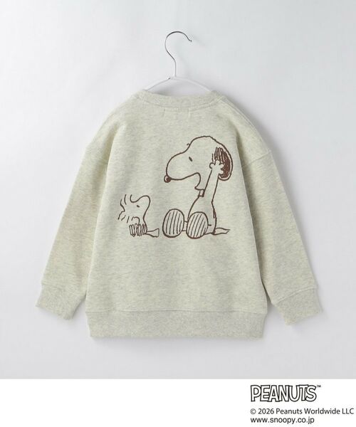 THE SHOP TK / ザ ショップ ティーケー スウェット | 【110-160】PEANUTS / ピーナッツ スヌーピーミニ裏毛スウェット | 詳細2