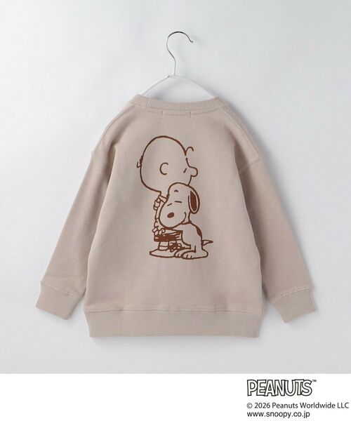 THE SHOP TK / ザ ショップ ティーケー スウェット | 【110-160】PEANUTS / ピーナッツ スヌーピーミニ裏毛スウェット | 詳細3