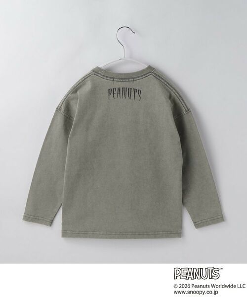 THE SHOP TK / ザ ショップ ティーケー カットソー | 【110－160】PEANUTS ／ ピーナッツ スヌーピー ヴィンテージ風プリント長袖Tシャツ | 詳細5