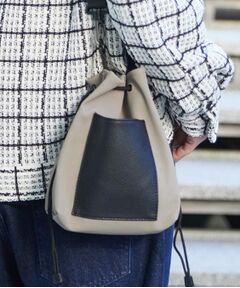 THE SHOP TK / ザ ショップ ティーケー ショルダーバッグ | 【TO GO SHEEP】巾着ショルダーバッグ