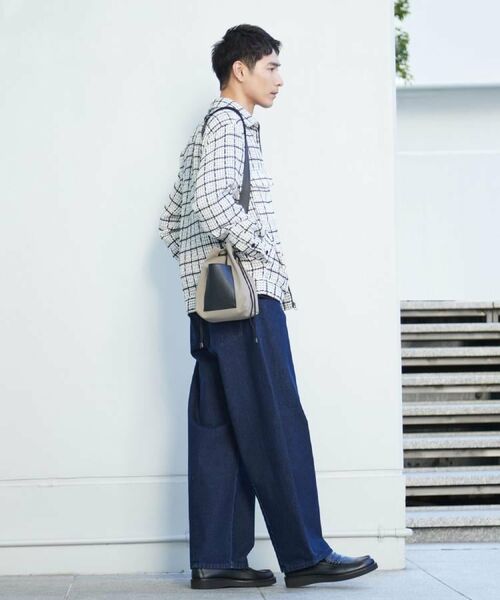 THE SHOP TK / ザ ショップ ティーケー ショルダーバッグ | 【TO GO SHEEP】巾着ショルダーバッグ | 詳細2