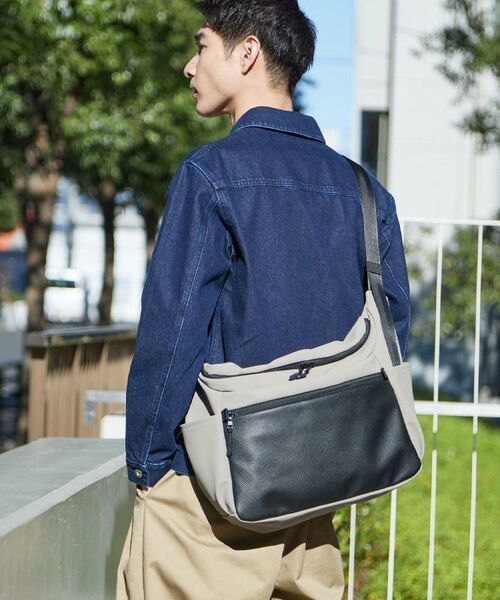 THE SHOP TK / ザ ショップ ティーケー ショルダーバッグ | 【TO GO SHEEP】BIGショルダーバッグ | 詳細1