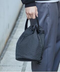 THE SHOP TK / ザ ショップ ティーケー ショルダーバッグ | ツイル2WAY 巾着バッグ