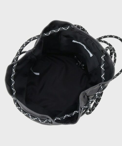 THE SHOP TK / ザ ショップ ティーケー ショルダーバッグ | ツイル2WAY 巾着バッグ | 詳細16