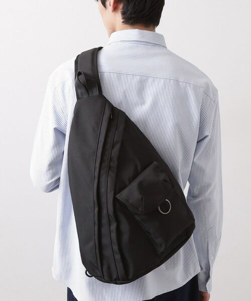 THE SHOP TK / ザ ショップ ティーケー メッセンジャーバッグ・ウエストポーチ | ツイル スリング ショルダーバック | 詳細3