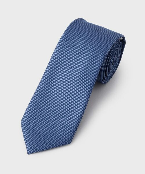 THE SHOP TK / ザ ショップ ティーケー ネクタイ | 鹿の子 ネクタイ 【洗濯機OK】（ブルー(192)）