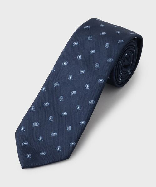 THE SHOP TK / ザ ショップ ティーケー ネクタイ | 小紋柄 アソート ネクタイ 【洗濯機OK】（ネイビー(494)）