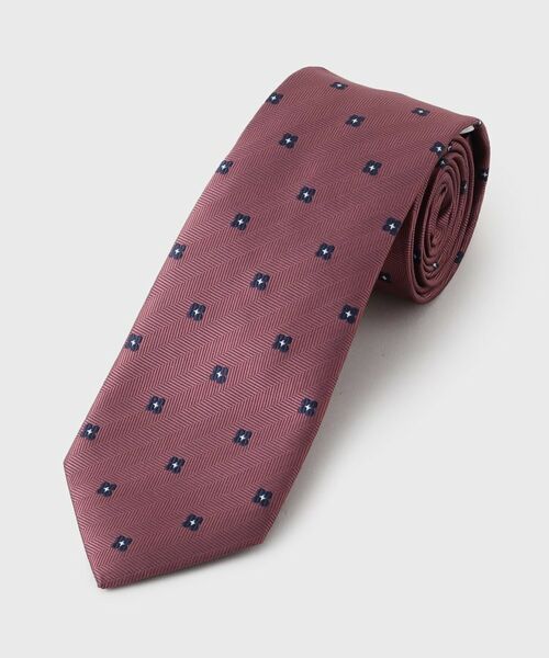 THE SHOP TK / ザ ショップ ティーケー ネクタイ | 小紋柄 アソート ネクタイ 【洗濯機OK】（ピンク(171)）