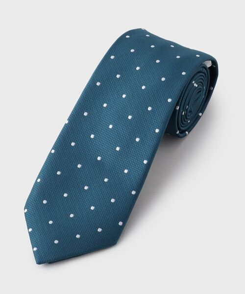 THE SHOP TK / ザ ショップ ティーケー ネクタイ | ドット柄 アソート ネクタイ 【洗濯機OK】（グリーン(822)）