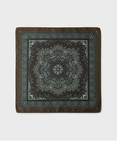 THE SHOP TK / ザ ショップ ティーケー バンダナ・スカーフ | バンダナ柄 ポケットチーフ 【ON/OFF兼用】